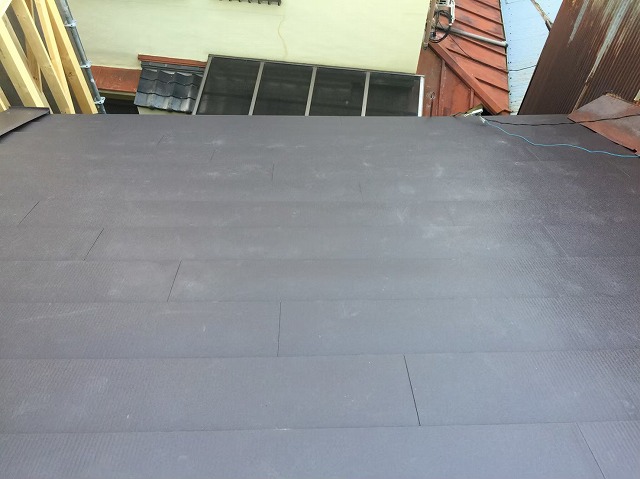 大屋根にガルテクト設置